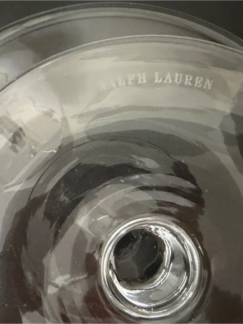 Ralph Lauren Home clear glass